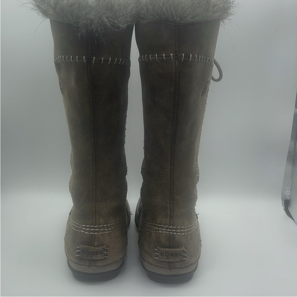 Sorel Brown and Cream Winter Boots - Picture 7 of 13